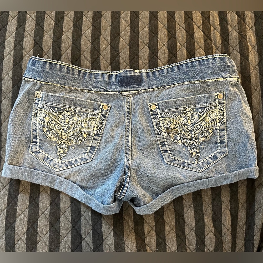 Embellished Denim Women Shorts